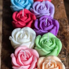 Rose Candles Set